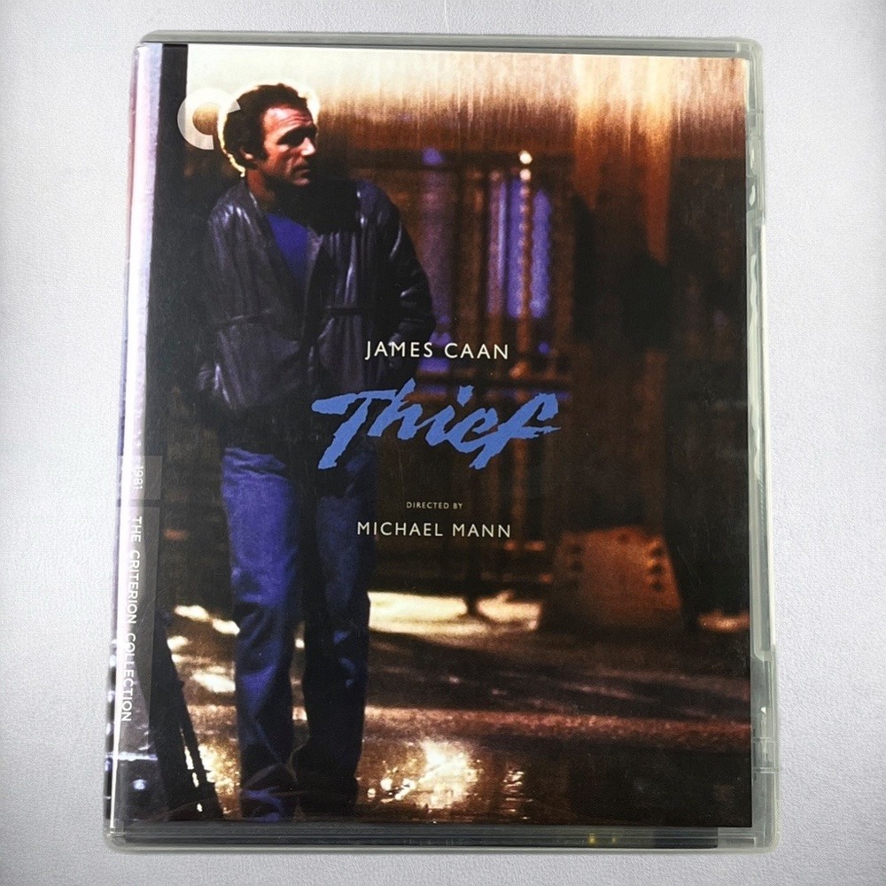 Criterion Collection Thief Blu-ray Michael Mann James Caan Movie 1981